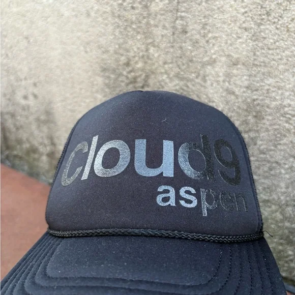 Cloud 9 Aspen Trucker Hat - Rare Black Edition - 100  display picture 1